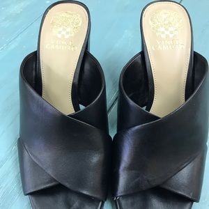 Never worn Black Vince Camuto Heels.